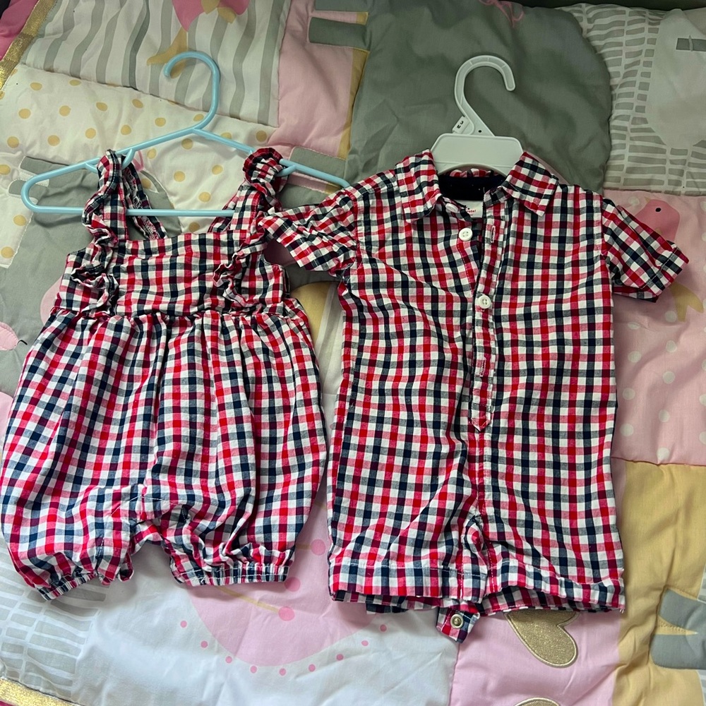 Matching sets for twins boy and girl